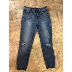 Judy Blue distressed skinny jeans, size 30